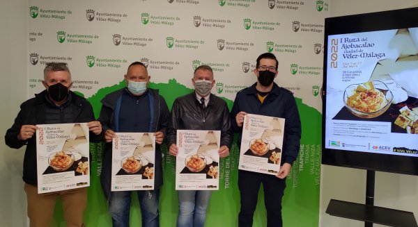 Vélez-Málaga presenta la  primera edición de la 'Ruta del Ajobacalao'