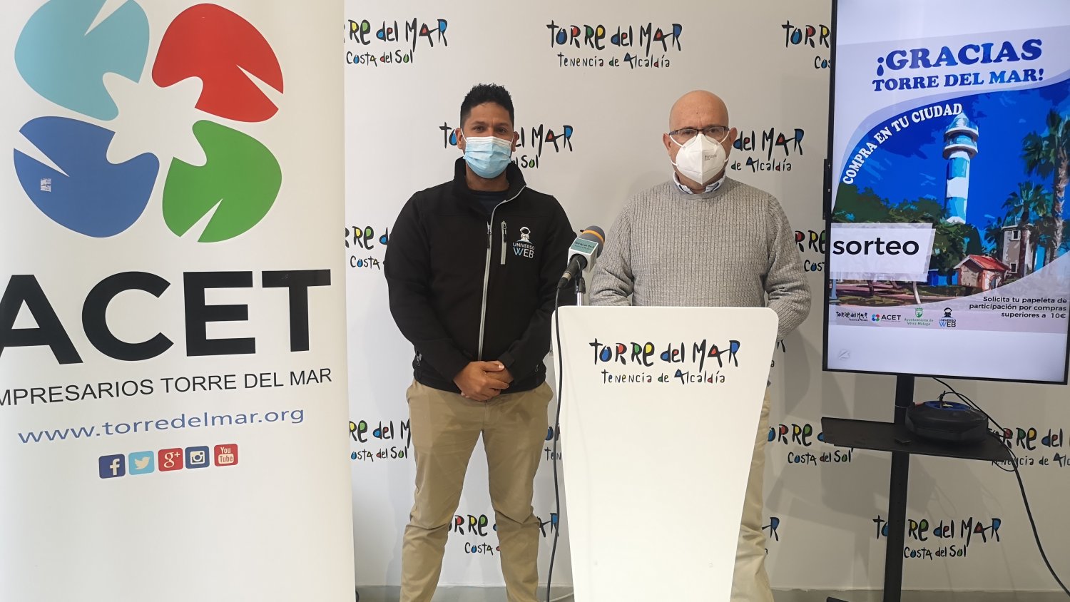 Torre del Mar presenta una nueva campaña de apoyo y dinamización del comercio local