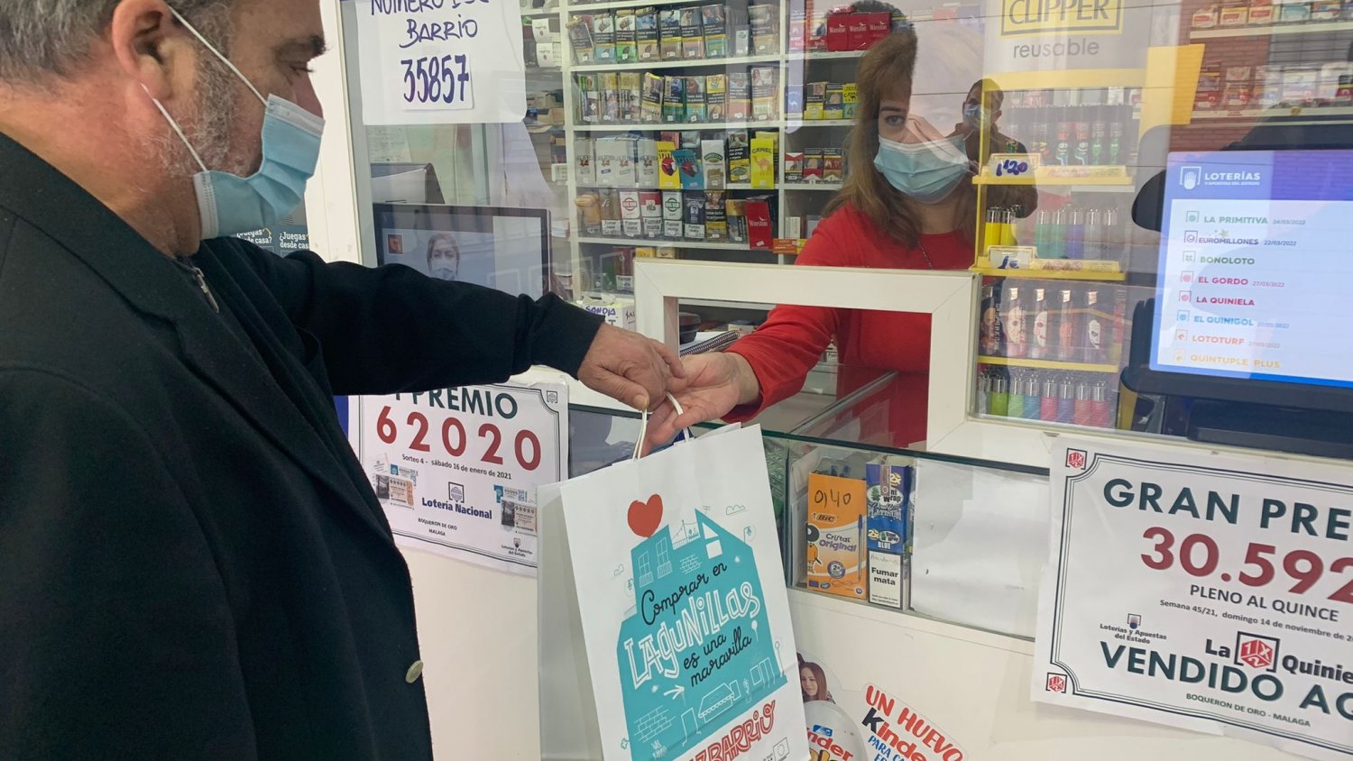 Málaga refuerza la reactivación del comercio local en el Soho, Lagunillas y la Victoria