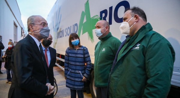 Málaga envía a Ucrania un cargamento con más de 20.000 kilos de ayuda humanitaria