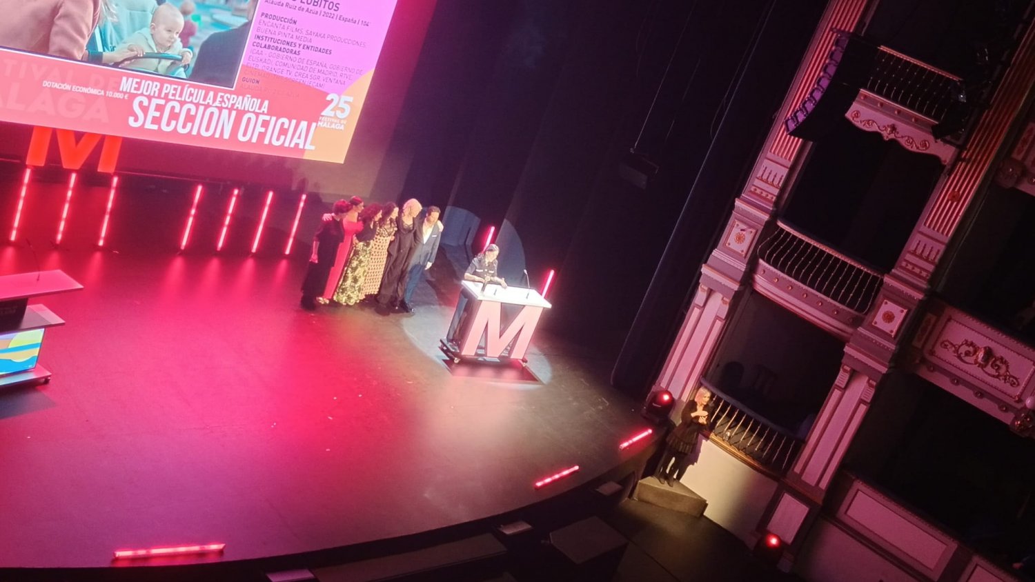 Festival-. ‘Cinco Lobitos’ de Alauda Ruíz de Azúa recibe la Biznaga de Oro a la mejor película