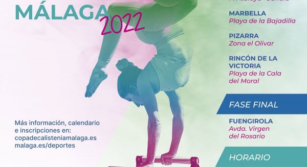 Rincón de la Victoria, sede de la fase previa de la II Copa Provincial de Calistenia