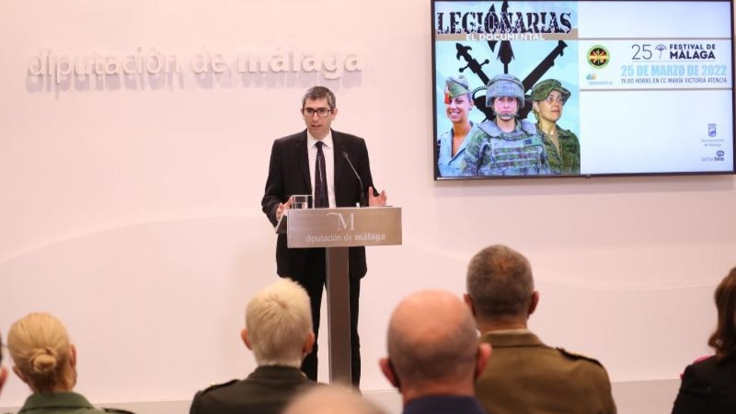 Diputación de Málaga acoge la presentación del documental ‘Legionarias’