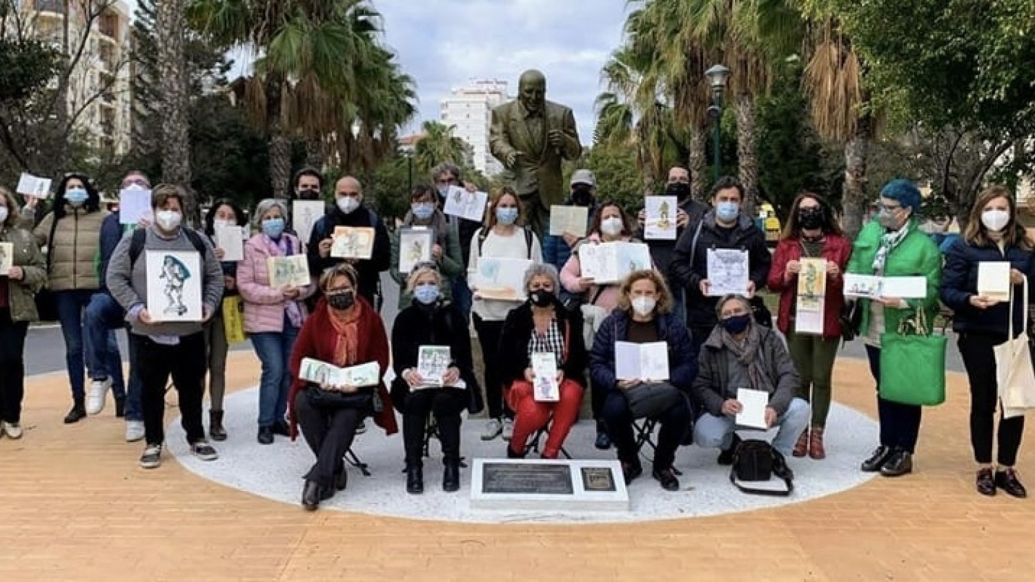 Los dibujos urbanos del Grupo J11 se podrán ver en la muestra 'Mirando a la Ciudad del Paraíso'